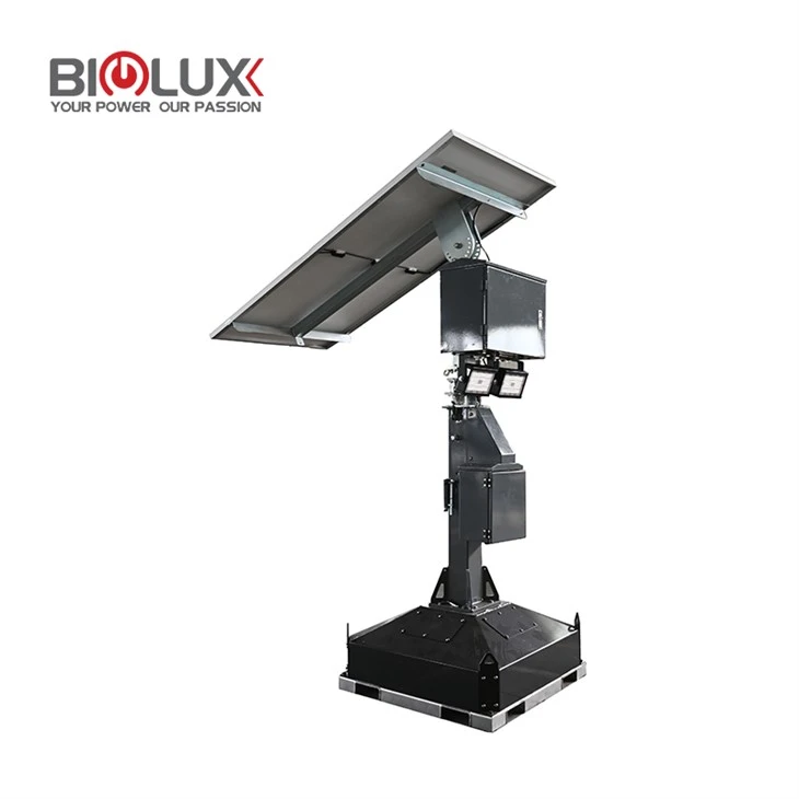 Torre de Cctv Solar Móvel para Local Rodoviário