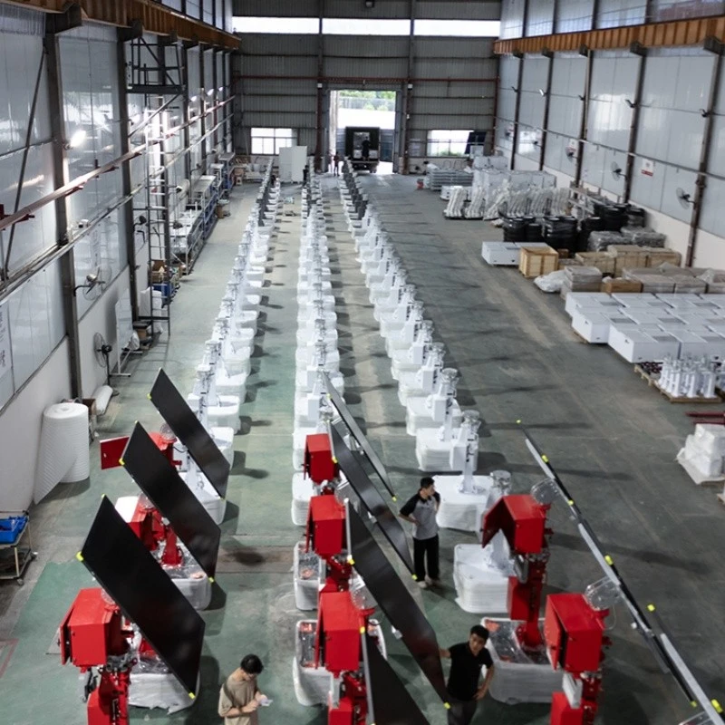 Mobile Solar Powered AI Light Tower factory
