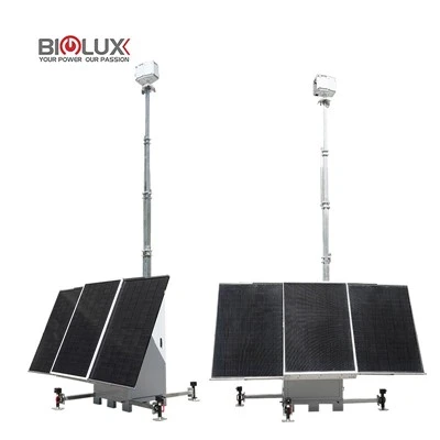 HiCUBE Solar-Torre de CFTV desligada-Segurança de rede para Europa e Austrália