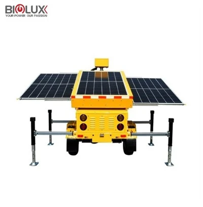 Alugar reboque de vigilância solar