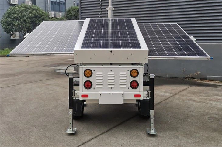 Mobile Solar Generator With Inverter
