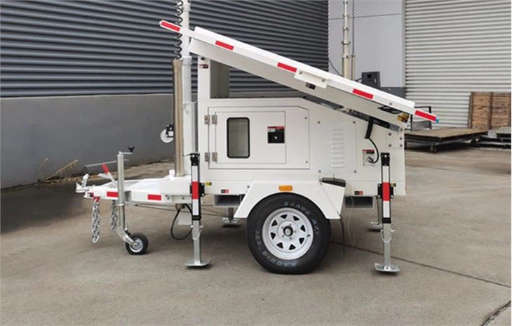 Mobile Solar Generator With Inverter