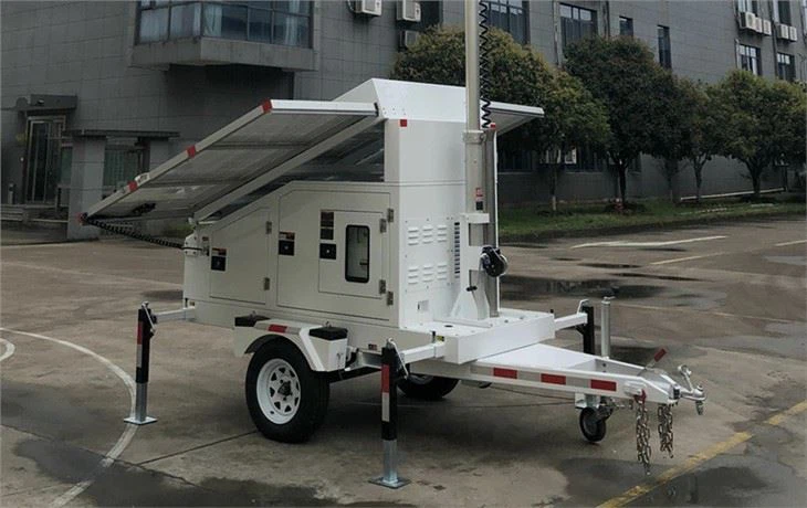 Mobile Solar Generator With Inverter