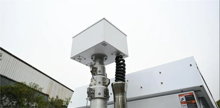 Mobile Solar PTZ Camera Tower Trailer