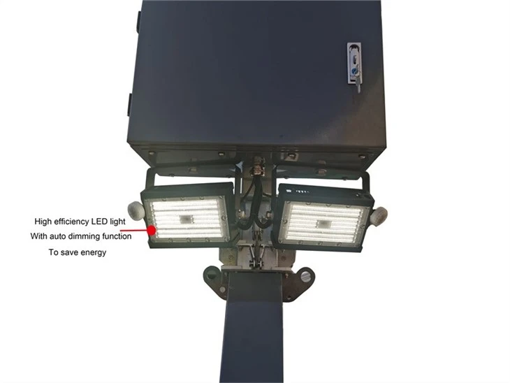 Mobile Solar Skid Light Tower