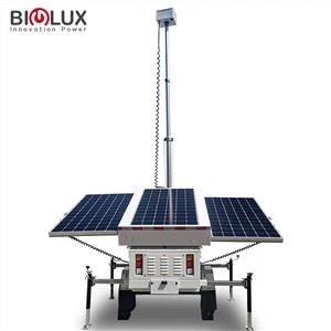 Sistema de Torre Solar de Vigilância Fora da Rede
