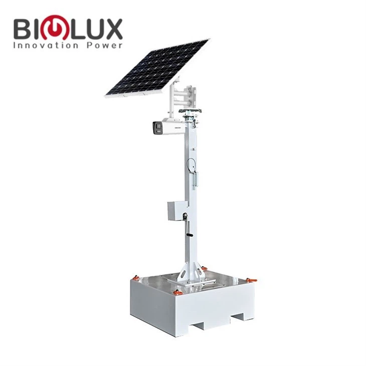 HIKVISION Solar-Powered Thermal Camera Tower